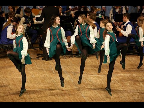 Видео: Ирландский танец, Ансамбль Локтева. Irish dance, Loktev Ensemble.