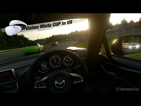 Видео: Онлайн гонка на популярном кубковом Родстере в ГТ7 - шедевр! VR POV [GT7]