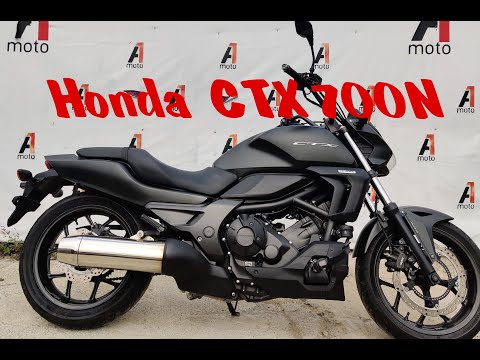 Видео: Honda CTX700N, Top speed, brake test, осмотр продажа Вдадивосток