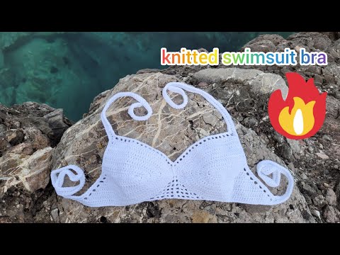 Видео: Вязаный купальник 👙 Супер удобные чашечки/ часть 2