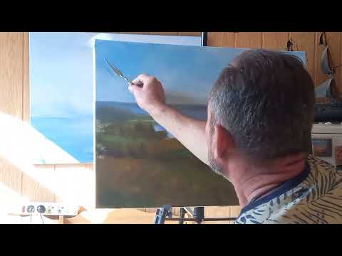 Видео: Пишем пейзаж "В раздолье открытом"