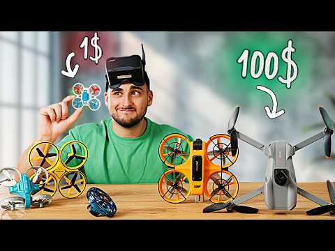 Видео: 1$ vs 100$ ДРОН !