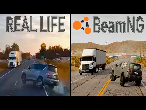 Видео: Несчастные случаи, основанные на реальных событиях | С реальными звуками #7 — Beamng.drive