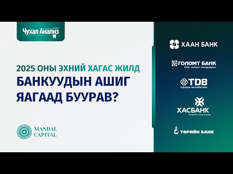 Видео: Чухал Анализ (Дотоод зах зээл №25): Банкнуудын ашиг яагаад буурав?