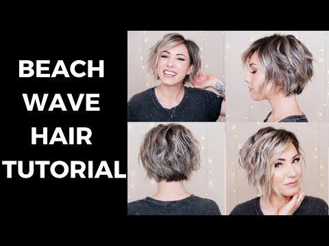 Видео: РУКОВОДСТВО ПО ПРИЧЕСКЕ ПЛЯЖНОЙ ВОЛНЫ || КОРОТКИЕ ВОЛОСЫ