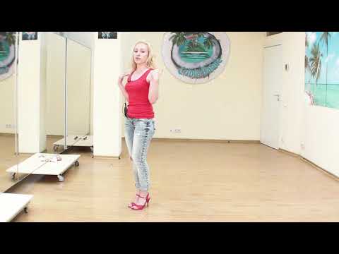 Видео: Кизомба женский стиль. Урок 4. Восьмёрки - техника.