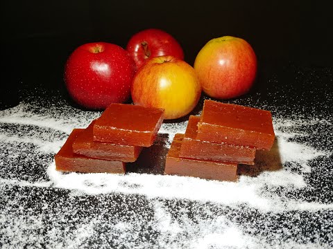 Видео: Мармелад яблочный пластовой