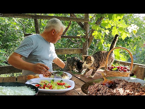 Видео: Традиционный турецкий свадебный плов с рисом и фасолью с оливковым маслом