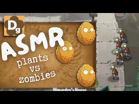 Видео: АСМР Звуки Рук Для Сна в Plants vs Zombies 2 - Прохождение 1
