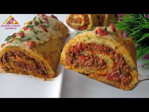 Видео: Картофель и немного мяса ❗ Очень просто и вкусно 😋 Быстрый рецепт! Семья его очень любит.