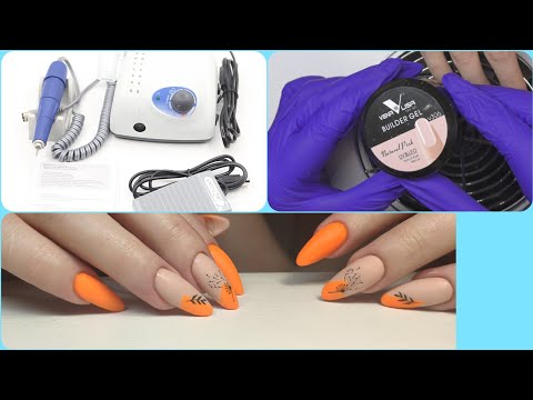 Видео: Яркий и быстрый дизайн ногтей/Гель Venalisa/Китайский Strong