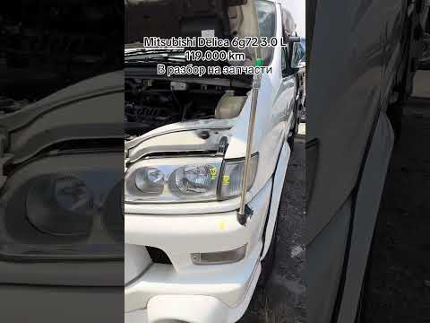 Видео: Митсубиси делика в разбор на запчасти 