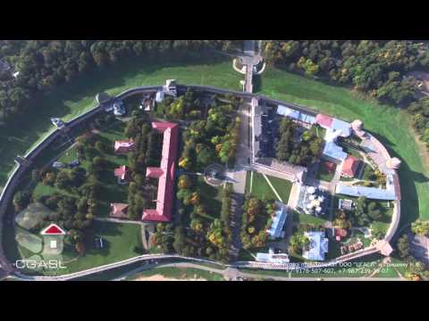 Видео: Аэросъемка города Великий Новгород (Кремль)