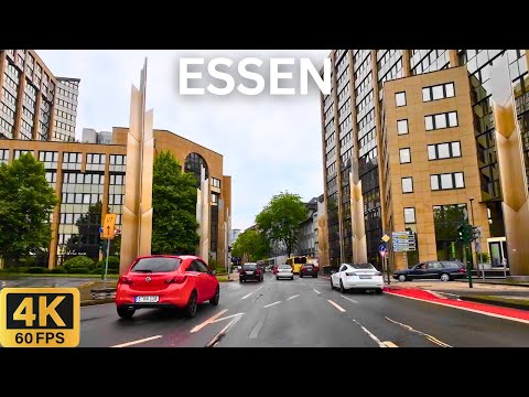 Видео: Автотур 4K: Эссен Германия 🇩🇪 | Городское Путешествие
