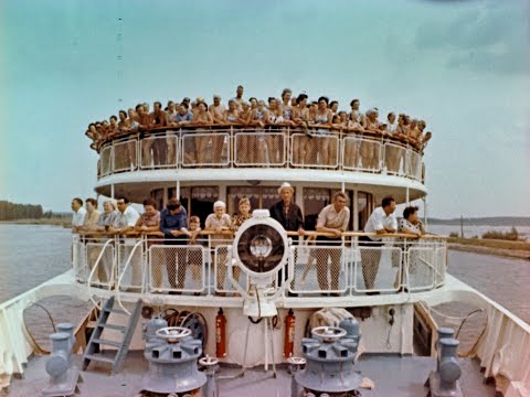 Видео: Передовой опыт работы экипажей пассажирских судов, 1972