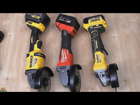 Видео: УШМ Dewalt DCG414, DCG413 и Milwaukee 2781