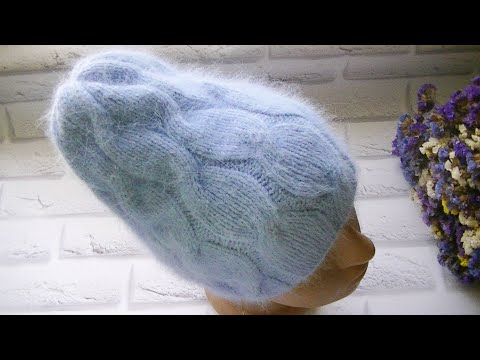 Видео: ШАПОЧКА, КОТОРАЯ  ВАС ПОКОРИТ!!! ПОПУЛЯРНАЯ ШАПОЧКА ИЗ  ИНСТАГРАМА В ТРИ НИТИ ИЗ ПУХА НОРКИ.