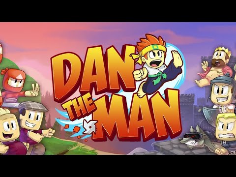 Видео: ПРИКОЛЬНАЯ ИГРА DAN THE MAN! проходим уровни..