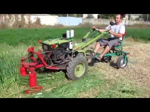 Видео: Роторная косилка 2часть