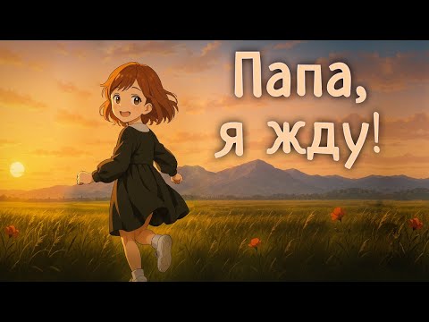 Видео: Папа, я тебя жду – Мотивационная аниме песня от дочери 🧡 | Pustyshka Music