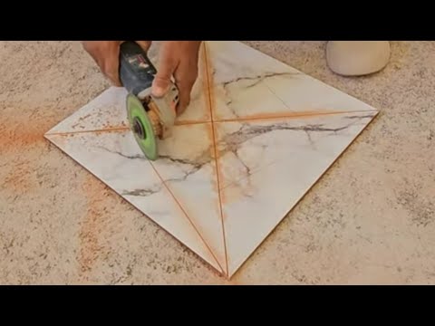 Видео: Отличная и быстрая идея для резки плитки 😍