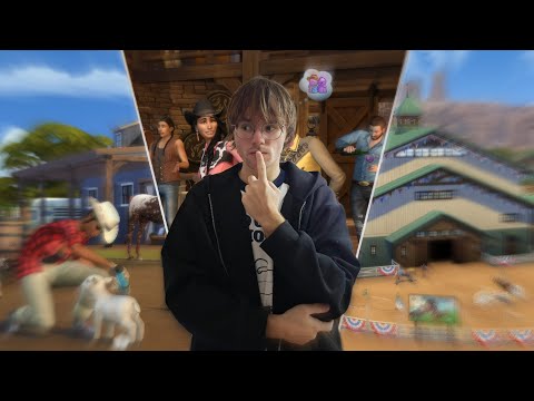 Видео: дал второй шанс конному сранчо в симс 4 и пожалел