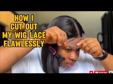 Видео: Как я безупречно подстригла кружево для парика | Подготовка парика для начинающих
