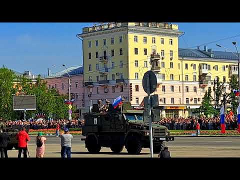 Видео: Парад 9 мая барнаул 2025г