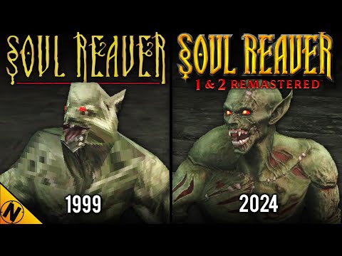 Видео: Legacy of Kain™ Soul Reaver 1&2 Remastered против Original | Прямое сравнение