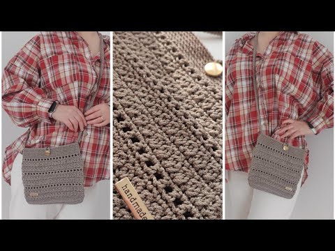 Видео: 🔥 МОДНАЯ ЛЕТНЯЯ СУМОЧКА!!! ✨ / Сумка из шнура 😍