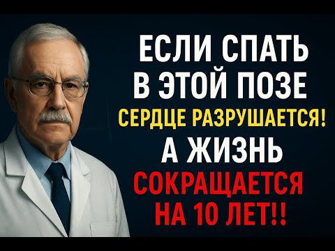 Видео: Не спите в этой позе! Эта ошибка СОКРАЩАЕТ ЖИЗНЬ НА 10 ЛЕТ!