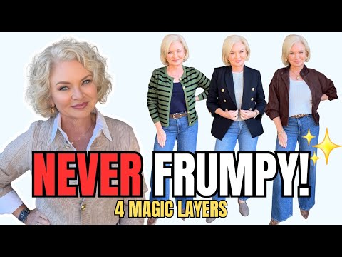 Видео: 4 многослойных образа, которые НИКОГДА не будут выглядеть неряшливо! (Секрет стиля среднего возра...