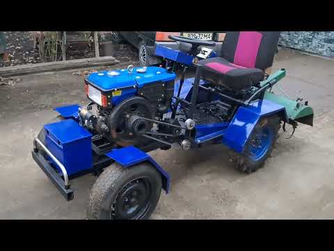 Видео: Плаваюча коробка передач  Мототрактор  2025 року.