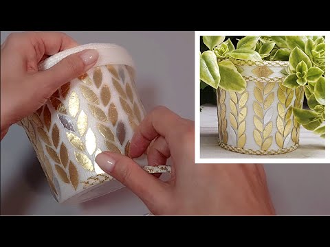 Видео: DIY😍Я даже представить себе не могла, что маленькие шоколадки пригодятся для моего нового кашпо.