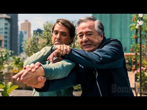 Видео: Новый Каратэ-пацан тренируется у двух легендарных мастеров 🌀 4K