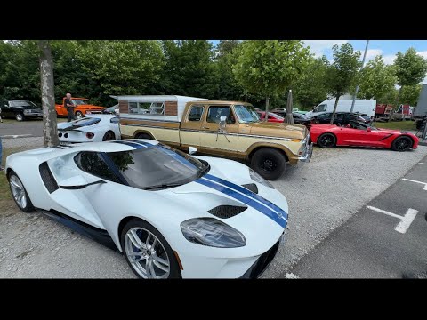 Видео: Авто выставка американских автомобилей и кастомизированных мотоциклов (part1)