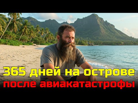 Видео: Я прожил 1 год на необитаемом острове после крушения самолета.