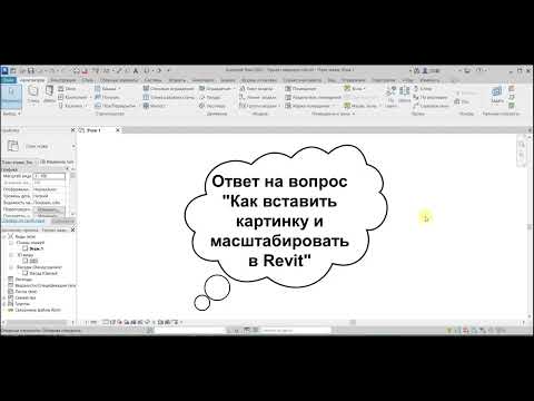 Видео: Подробнее как вставить и масштабировать картинку в ревит #revit #ревит #проектирование