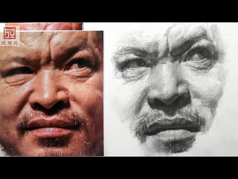 Видео: Как нарисовать лицо