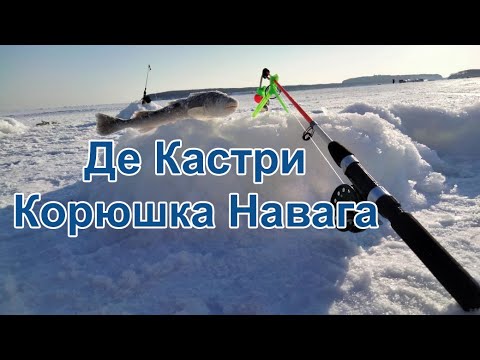Видео: Ловля корюшки, наваги // Рыбалка ночью в палатке. Часть 1.