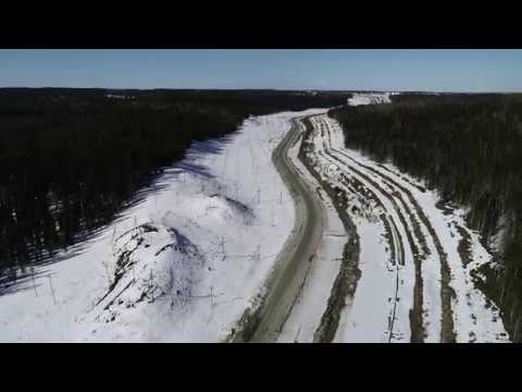 Видео: Топографическая аэрофотосъемка с квадрокоптера. Опознаки на линейных объектах