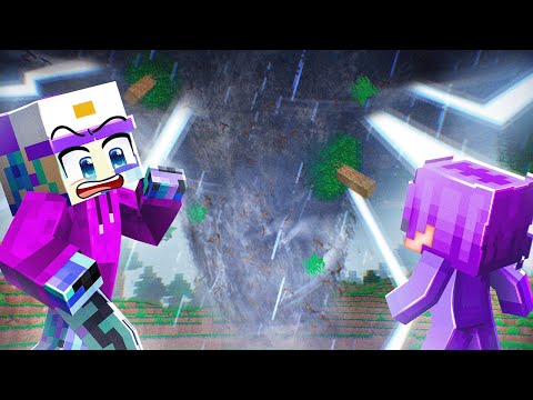 Видео: Строим семейный бункер «Торнадо» в Minecraft…