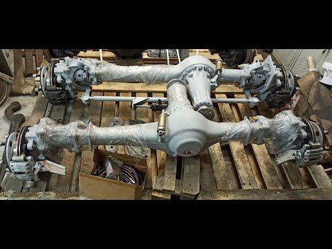 Видео: Обзор комплекта мостов Unimog для TLC80