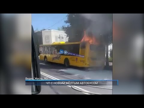 Видео: Рыбинск-40. ЧП С НОВЫМ ЖЁЛТЫМ АВТОБУСОМ