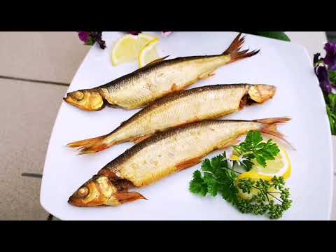 Видео: Золотая рыбка. Ряпушка копченая .