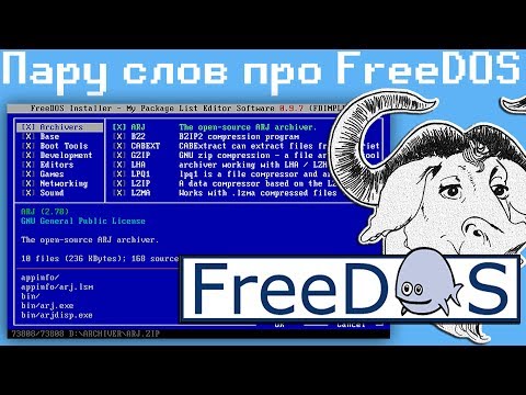 Видео: Пару слов про FreeDOS