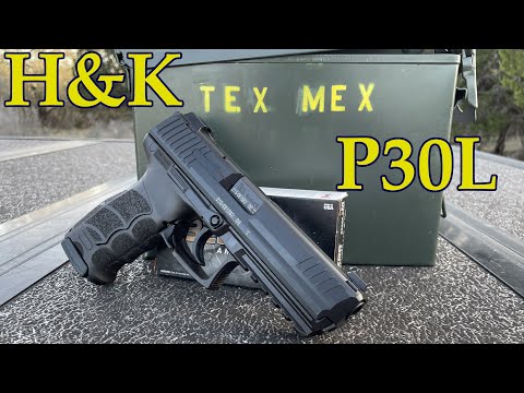 Видео: Обзор и дальность стрельбы H&K P30L