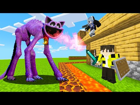 Видео: ЗАЩИЩЁННАЯ БАЗА ПРОТИВ КОТА ДРЕМОТА В МАЙНКРАФТ CATNAP VS SECURITY HOUSE POPPY PLAYTIME 3 КЭТНЭП