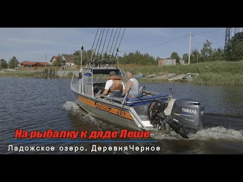 Видео: На рыбалку к дяде Леше. Деревня Черное. Ладожское озеро.
