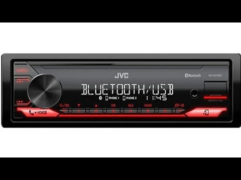 Видео: Магнитола JVC KD-X272BT